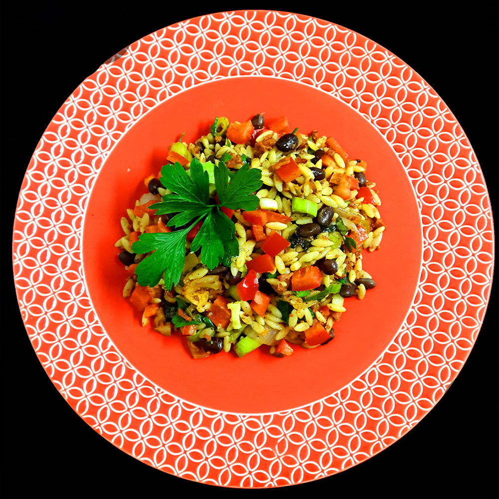 Bermunchies: Orzo Pasta Salad
