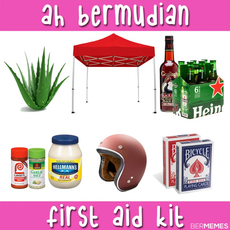 Ah Bermudian First Aid Kit