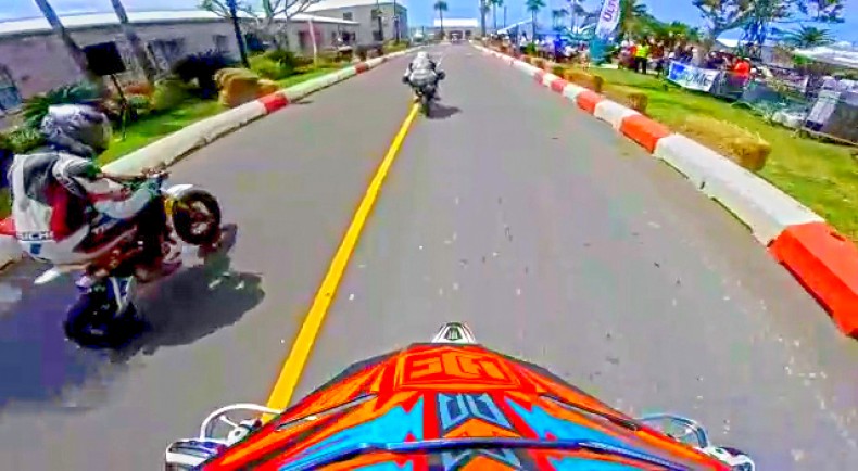 WATCH: De 90cc Supermini Bike Race at de Dockyard GrandPrix 