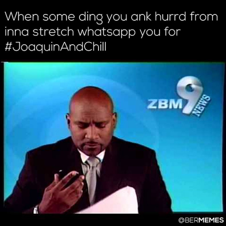 A Lonely #JoaquinAndChill