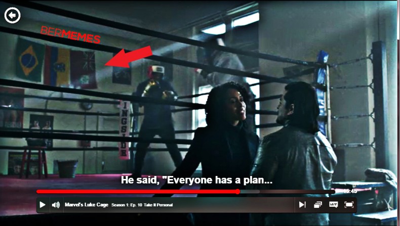 Bermuda Flag Spotted in Popular Netflix Series Luke Cage 