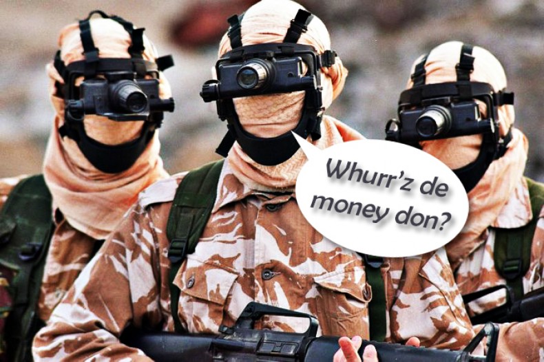 Man Loses $20 in Tawn, British Special Forces Called in