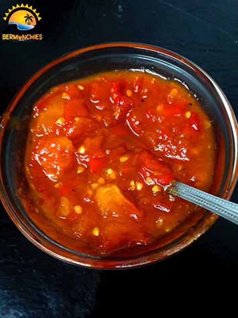 Bermunchie: Sweet n' Spicy Tomato Jam 