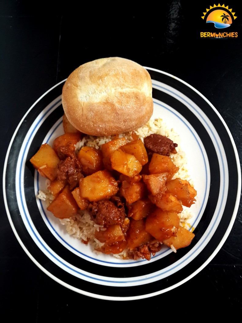 Bermunchies: Chourico & Potatoes