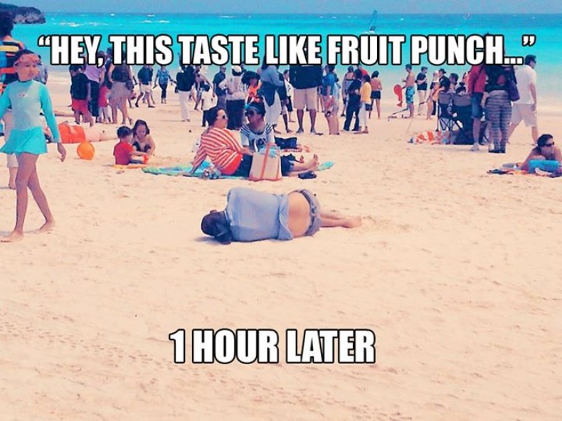 Ya dats dat Grown up Fruit punch Bie